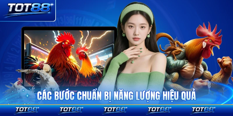 Các bước chuẩn bị năng lượng hiệu quả