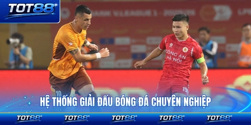 Hệ thống giải đấu bóng đá chuyên nghiệp được tổ chức quy mô và lợi ích