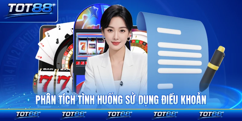 Phân tích tình huống sử dụng điều khoản thực tế
