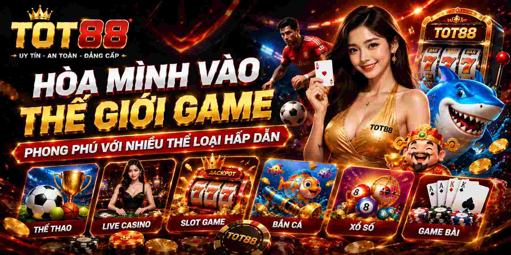 Tot88 Hòa mình vào thế giới game phong phú với nhiều thể loại hấp dẫn